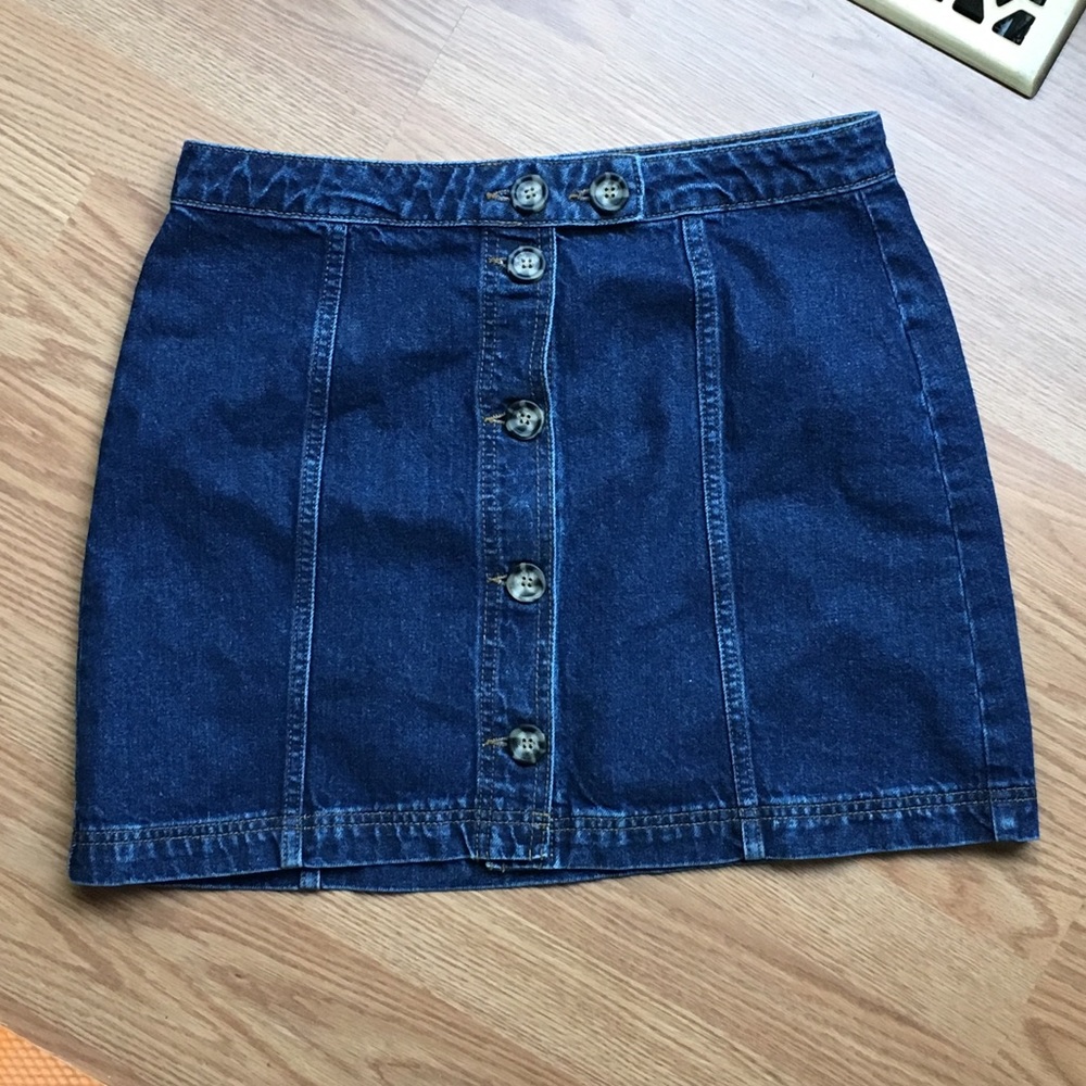 BDG denim skirt